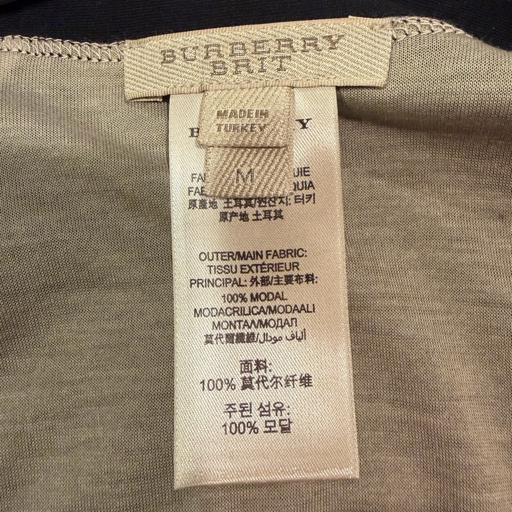 Burberry black & plaid cardigan - Picture 11 of 12